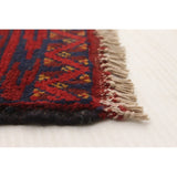 Hand-knotted Finest Khal Mohammadi Red Wool Rug - 2'6 x 6'3/2'6" x 6'3" Runner