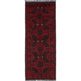 eCarpetGallery Hand-knotted Finest Khal Mohammadi Red Wool Rug - 2'6 x 6'8