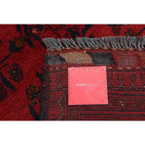 Hand-knotted Finest Khal Mohammadi Red Wool Rug - 7'10" x 5'7"