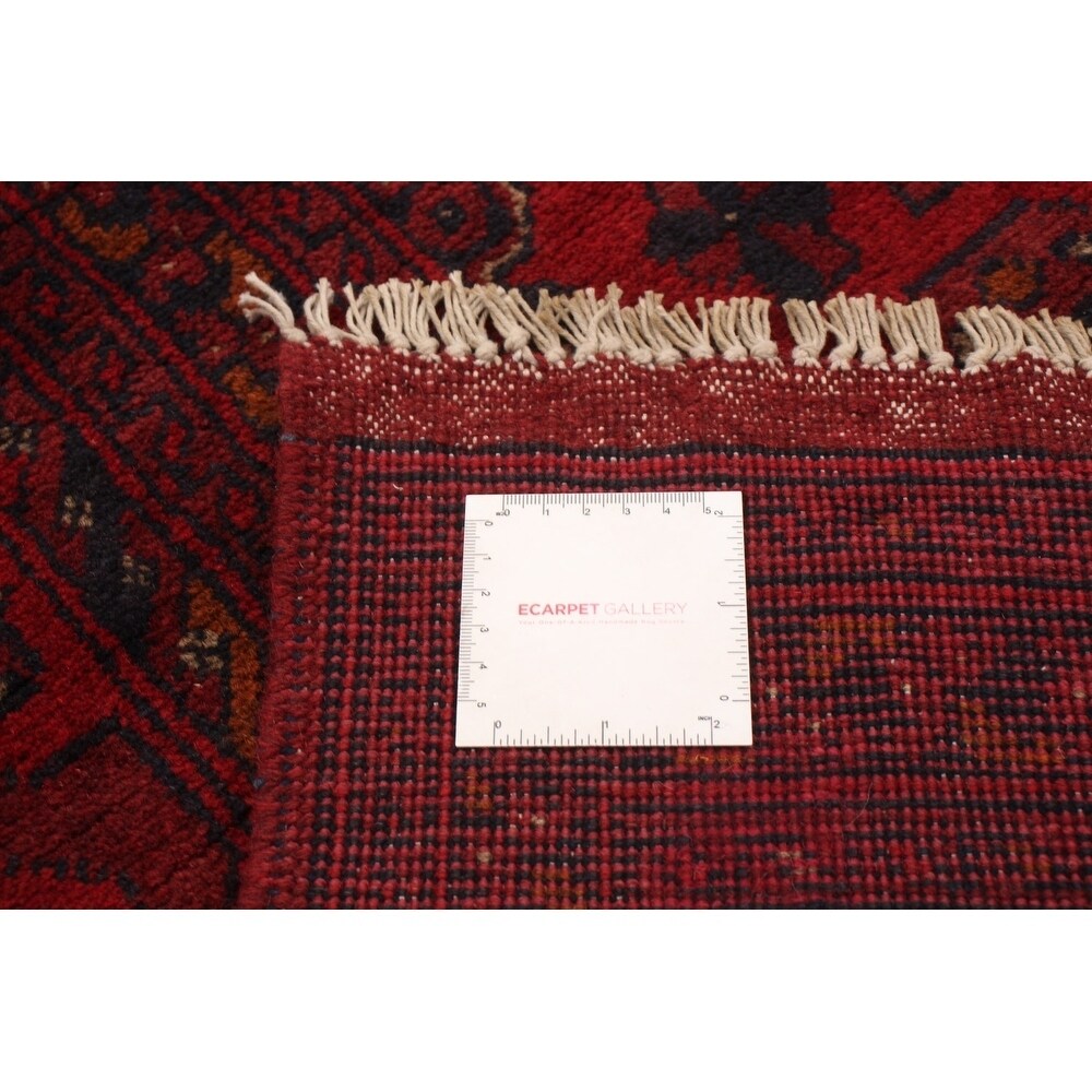 eCarpetGallery Hand-knotted Finest Khal Mohammadi Red Wool Rug - 8'2 x 11'1