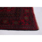 eCarpetGallery Hand-knotted Finest Rizbaft Red Wool Rug - 6'9 x 10'1
