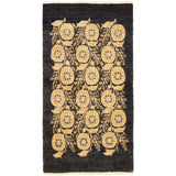 eCarpetGallery Hand-knotted Finest Ziegler Chobi Black Wool Rug - 3'0 x 5'5