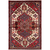 eCarpetGallery Hand-knotted Hamadan Dark Copper Wool Rug - 3'3 x 4'11