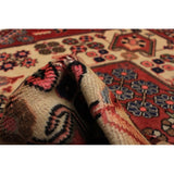 eCarpetGallery Hand-knotted Hamadan Dark Copper Wool Rug - 3'3 x 4'11