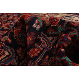 Hand-knotted Hamadan Navy Wool Rug - 3'6 x 10'3