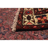 eCarpetGallery Hand-knotted Hamadan Red Wool Rug - 2'6 x 10'9