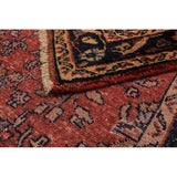 eCarpetGallery Hand-knotted Hamadan Red Wool Rug - 2'6 x 8'2