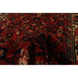 Hand-knotted Hamadan Red Wool Rug - 2'8 x 9'9/2'8" x 9'9" Runner