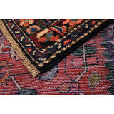 Hand-knotted Hamadan Red Wool Rug - 3'0 x 9'1/3'0" x 9'1" Runner