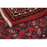 eCarpetGallery Hand-knotted Hosseinabad Red Wool Rug - 2'4 x 6'9