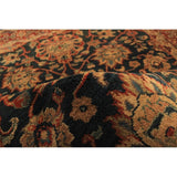 eCarpetGallery Hand-knotted Jamshidpour Dark Navy Wool Rug - 4'1 x 5'11