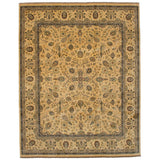 eCarpetGallery Hand-knotted Jamshidpour Ivory Wool Rug - 8'1 x 10'4
