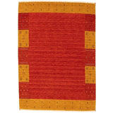 eCarpetGallery Hand-knotted Kashkuli Gabbeh Dark Copper Rug - 5'4 x 7'6