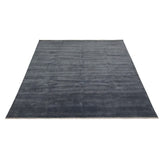 eCarpetGallery Hand-knotted Kashkuli Gabbeh Dark Grey Wool Rug - 8'2 x 10'0