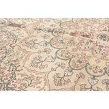Hand-knotted Keisari Vintage Cream Wool Rug - 6'5" x 9'5"/6'5 x 9'5