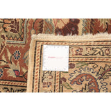Hand-knotted Keisari Vintage Ivory Wool Rug - 6'8" x 10'1"