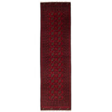 eCarpetGallery Hand-knotted Khal Mohammadi Red Wool Rug (2'5 x 9'3) - 2'5 x 9'3