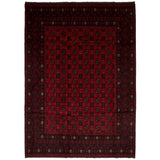 eCarpetGallery Hand-knotted Khal Mohammadi Red Wool Rug - 6'8 x 9'1