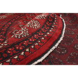 eCarpetGallery Hand-knotted Khal Mohammadi Red Wool Rug (8'3 x 8'3)