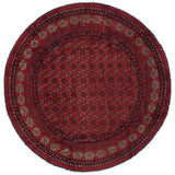 eCarpetGallery Hand-knotted Khal Mohammadi Red Wool Rug (8'3 x 8'3)
