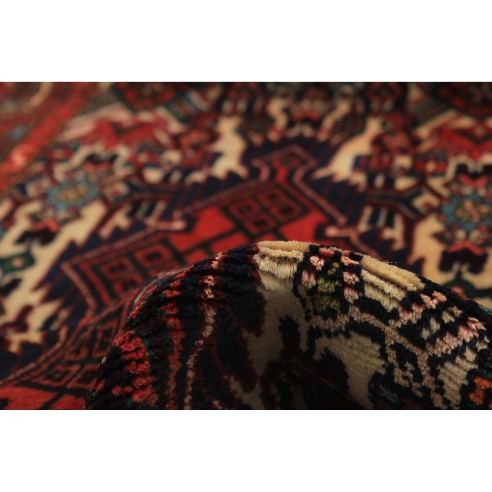 eCarpetGallery Hand-knotted Koliai Dark Copper Wool Rug - 2'9 x 10'2