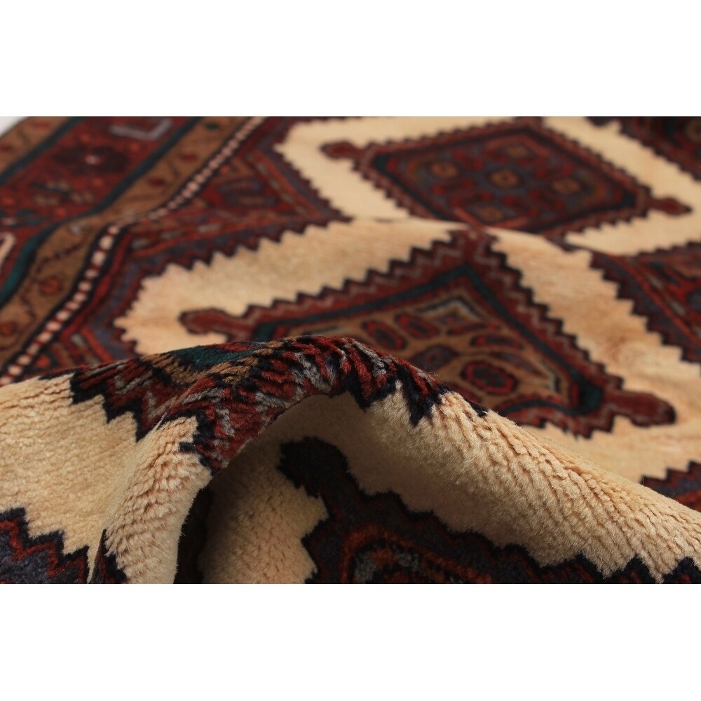 eCarpetGallery Hand-knotted Koliai Red Wool Rug - 2'9 x 9'10