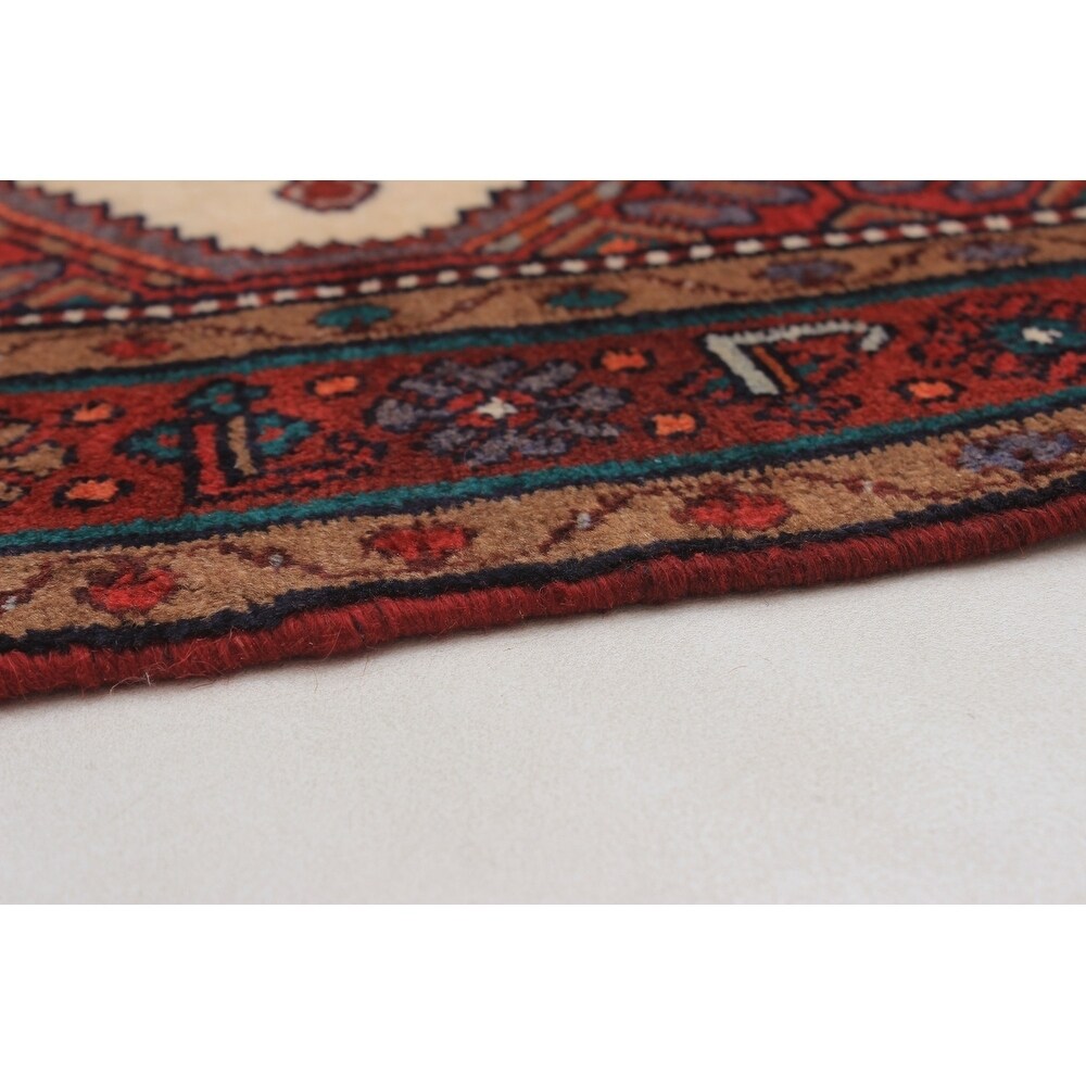 eCarpetGallery Hand-knotted Koliai Red Wool Rug - 2'9 x 9'10