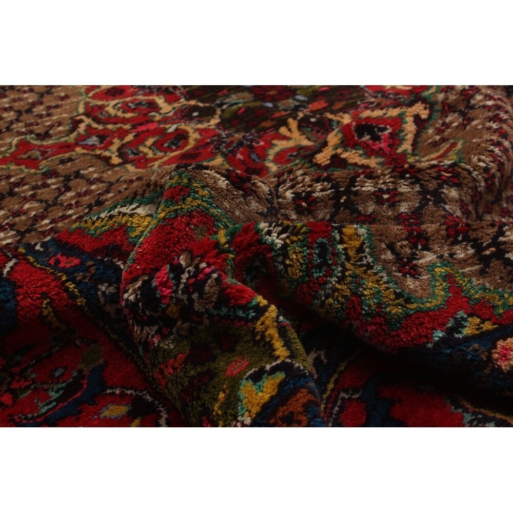 eCarpetGallery Hand-knotted Koliai Red Wool Rug - 4'3 x 6'7