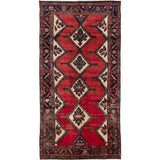 eCarpetGallery Hand-knotted Koliai Red Wool Rug - 4'5 x 9'1
