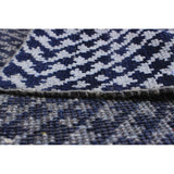 eCarpetGallery Hand-knotted La Seda Dark Navy Rug - 5'3 X 7'9