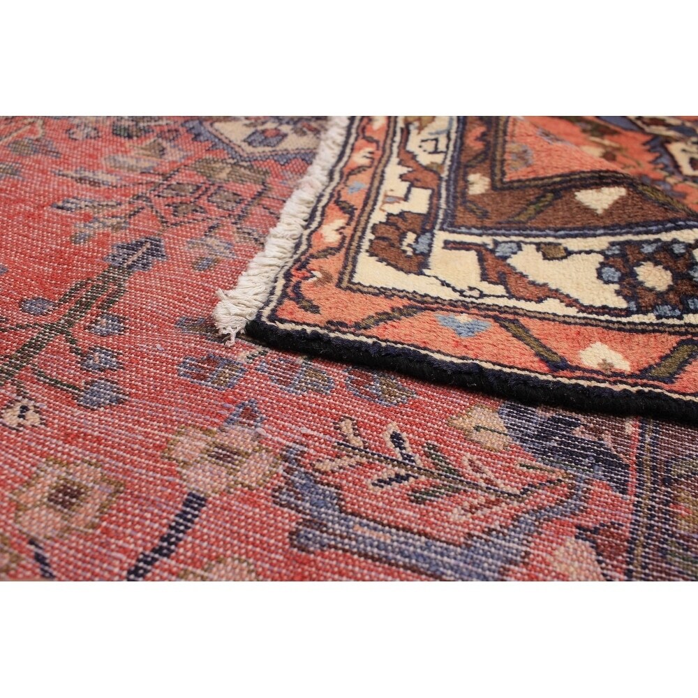 eCarpetGallery Hand-knotted Lilihan Dark Copper Wool Rug - 3'3 x 6'11
