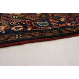 Hand-knotted Lilihan Red Wool Rug - 3'9" x 11'2" Runner/3'9 x 11'2