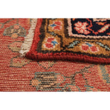 eCarpetGallery Hand-knotted Lilihan Red Wool Rug - 4'1 x 7'3