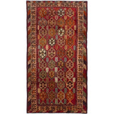 eCarpetGallery Hand-knotted Meshkin Red Wool Rug - 4'9 x 9'3