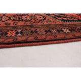 eCarpetGallery Hand-knotted Nahavand Dark Copper Wool Rug - 4'4 x 6'8