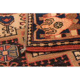 eCarpetGallery Hand-knotted Nahavand Dark Navy Wool Rug - 4'7 x 6'7