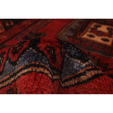 eCarpetGallery Hand-knotted Nahavand Red Wool Rug - 3'2 x 10'2