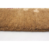 Hand-knotted Pako Persian 18/20 Olive Wool Rug ECARPETGALLERY - 4'1 x 6'0