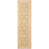 Hand-knotted Peshawar Oushak Gold Wool Rug - 2'9 x 9'10/2'9" x 9'10" Runner