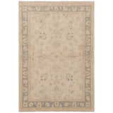 eCarpetGallery Hand-knotted Peshawar Oushak Light Gold Wool Rug - 4'0 x 5'10