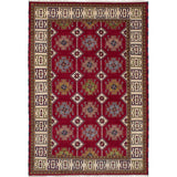eCarpetGallery Hand-knotted Royal Kazak Red Wool Rug - 6'7 x 9'8