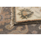 eCarpetGallery Hand-knotted Royal Ushak Dark Grey Wool Rug - 2'8 x 9'11