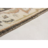 eCarpetGallery Hand-knotted Royal Ushak Dark Grey Wool Rug - 2'8 x 9'11