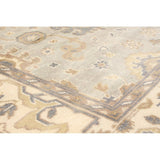 eCarpetGallery Hand-knotted Royal Ushak Light Grey Wool Rug - 5'1 x 8'0