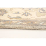 eCarpetGallery Hand-knotted Royal Ushak Light Grey Wool Rug - 5'1 x 8'0