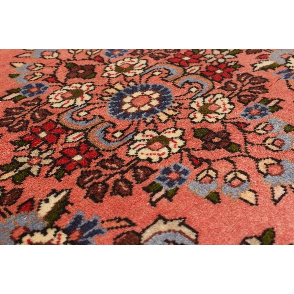 eCarpetGallery Hand-knotted Sarough Copper Wool Rug - 2'8 x 9'9