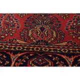 eCarpetGallery Hand-knotted Sarough Copper Wool Rug - 3'7 x 16'7