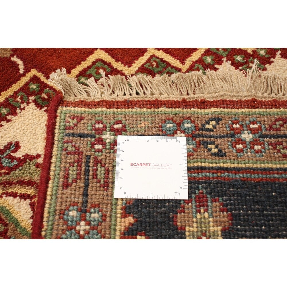 eCarpetGallery Hand-knotted Serapi Heritage Dark Red Wool Rug - 8'10 x 11'8