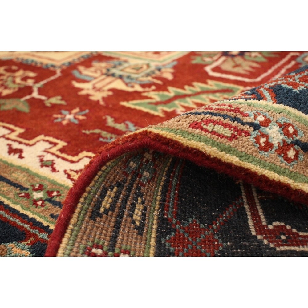 eCarpetGallery Hand-knotted Serapi Heritage Dark Red Wool Rug - 8'10 x 11'8