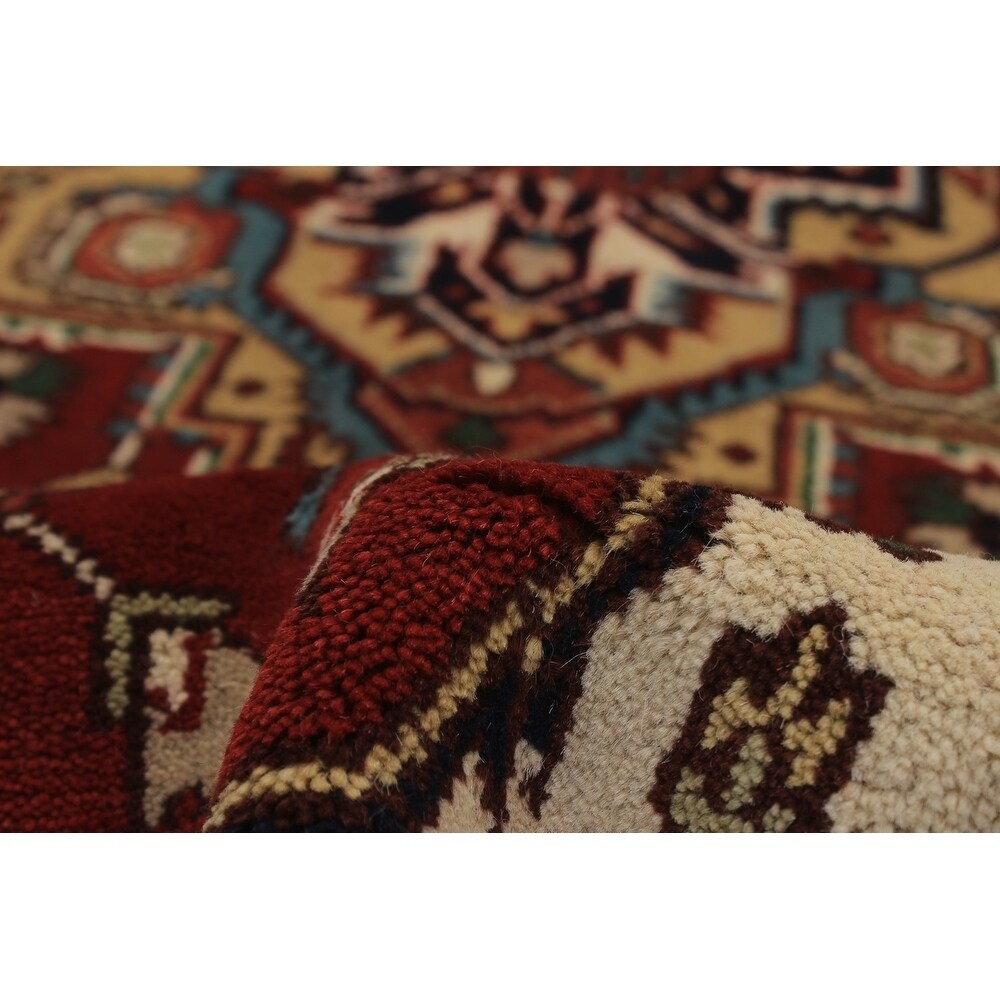 eCarpetGallery Hand-knotted Serapi Heritage Red Wool Rug - 4'11 x 7'11